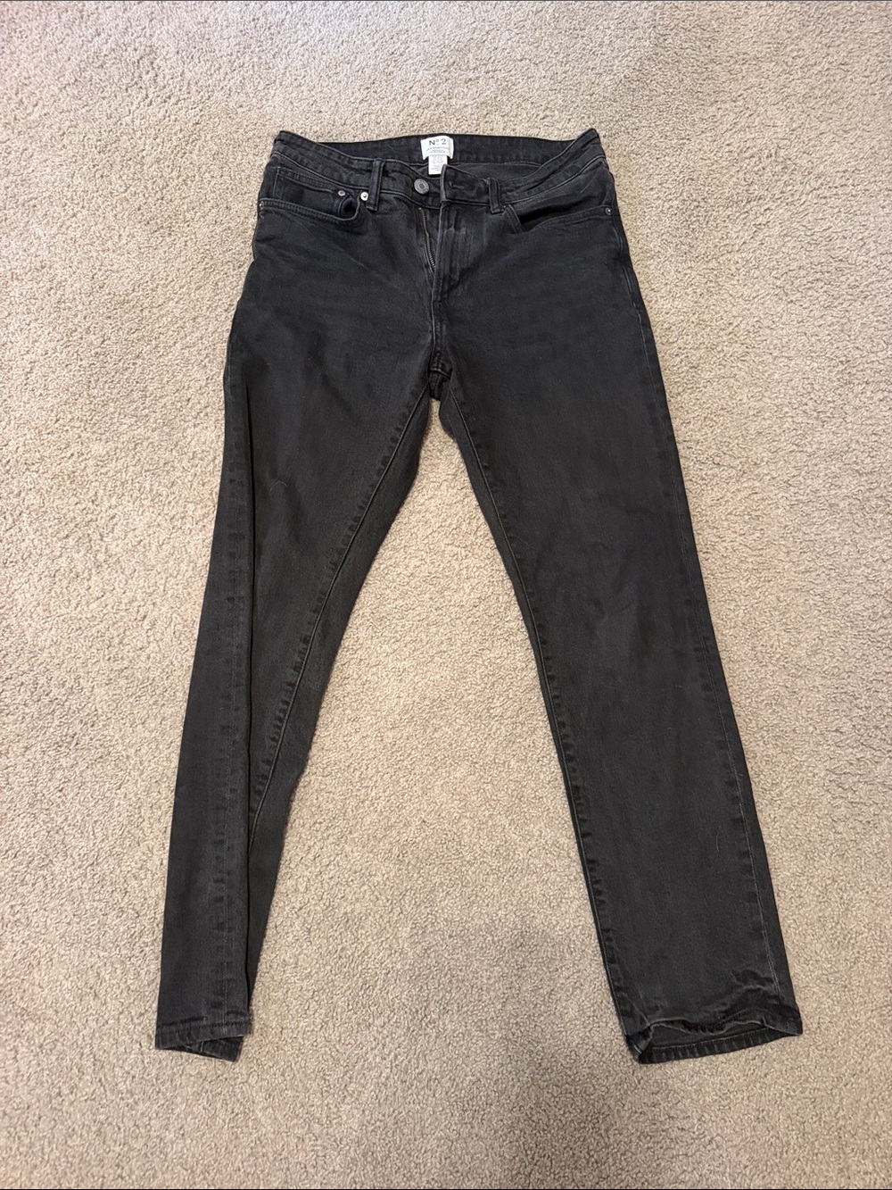Noisy May Black Skinny High-Rise Jeans